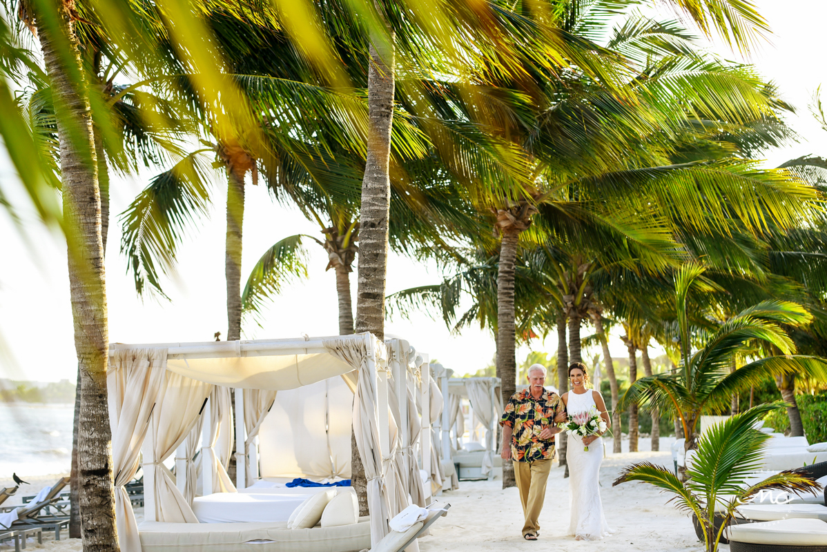 Here comes the bride. Blue Diamond Luxury Boutique Hotel Wedding. Martina Campolo Photography