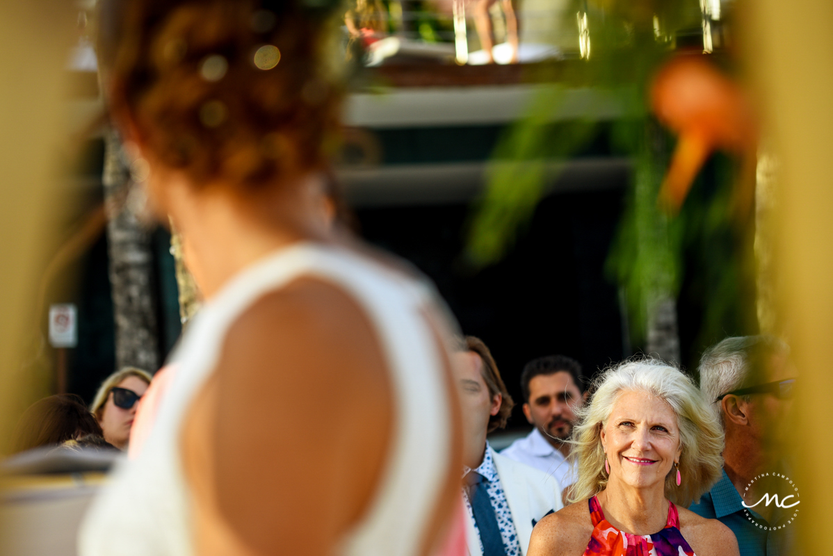 Blue Diamond Riviera Maya Beach Wedding in Mexico. Martina Campolo Photography