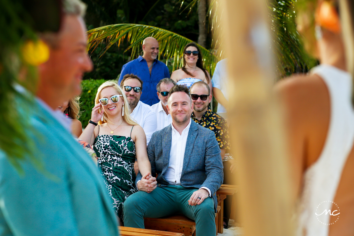 Blue Diamond Luxury Boutique Hotel Beach Wedding in Mexico. Martina Campolo Photography