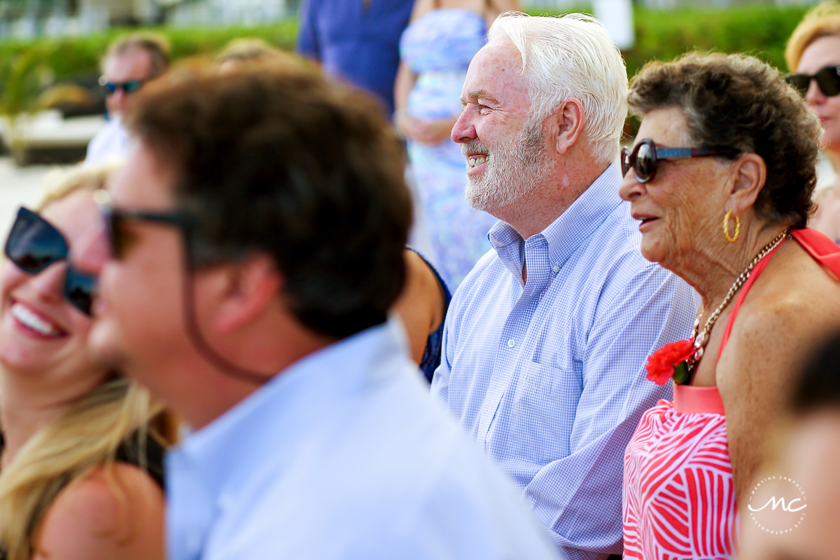 Intimate Blue Diamond Riviera Maya Beach Wedding in Mexico. Martina Campolo Photography