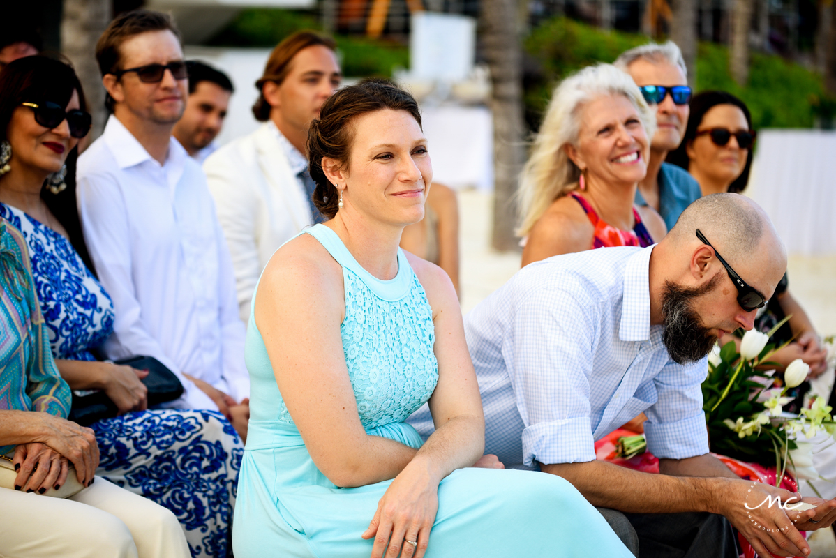 Blue Diamond Riviera Maya Beach Wedding in Mexico. Martina Campolo Photography