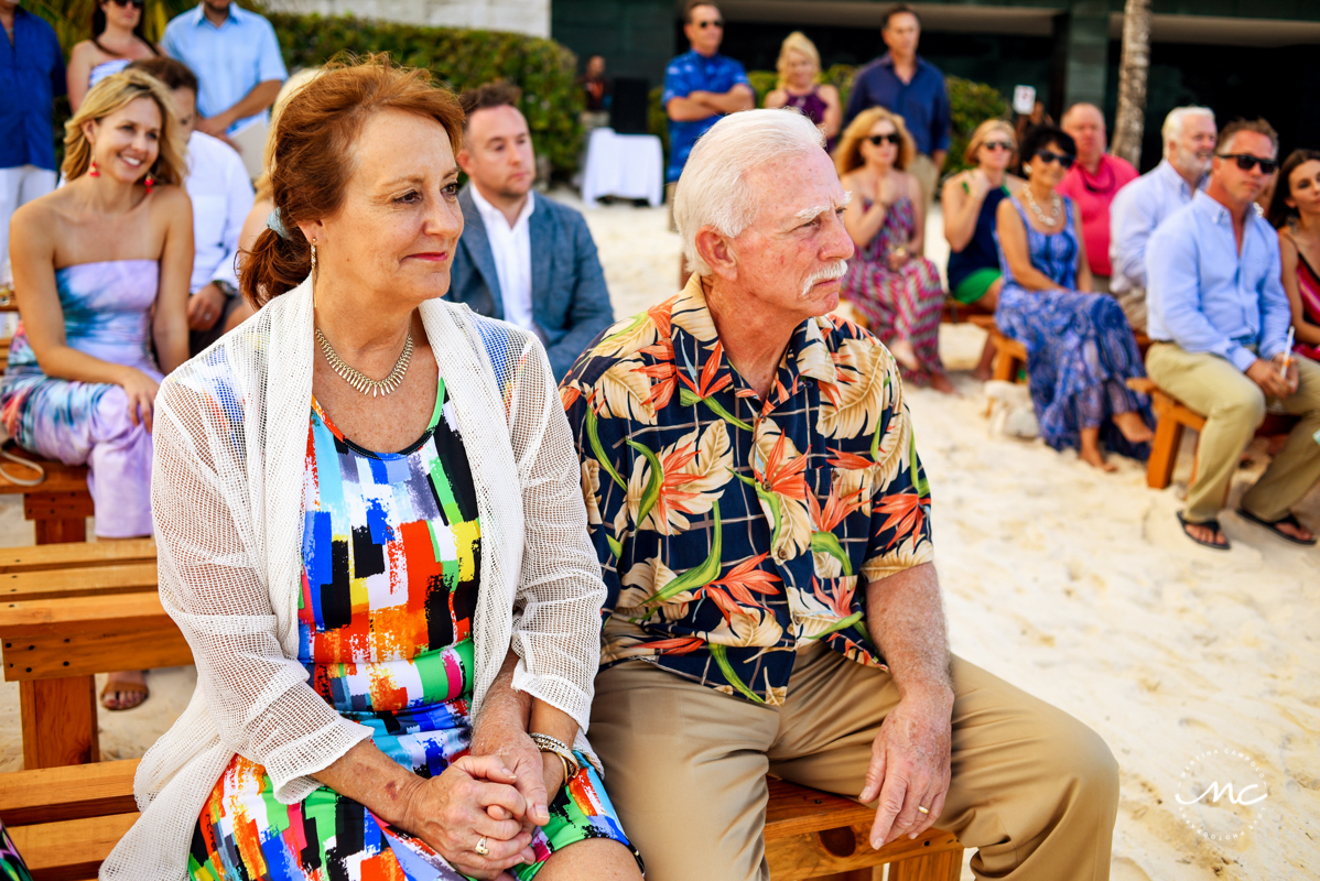 Blue Diamond Luxury Boutique Hotel Beach Wedding in Mexico. Martina Campolo Photography