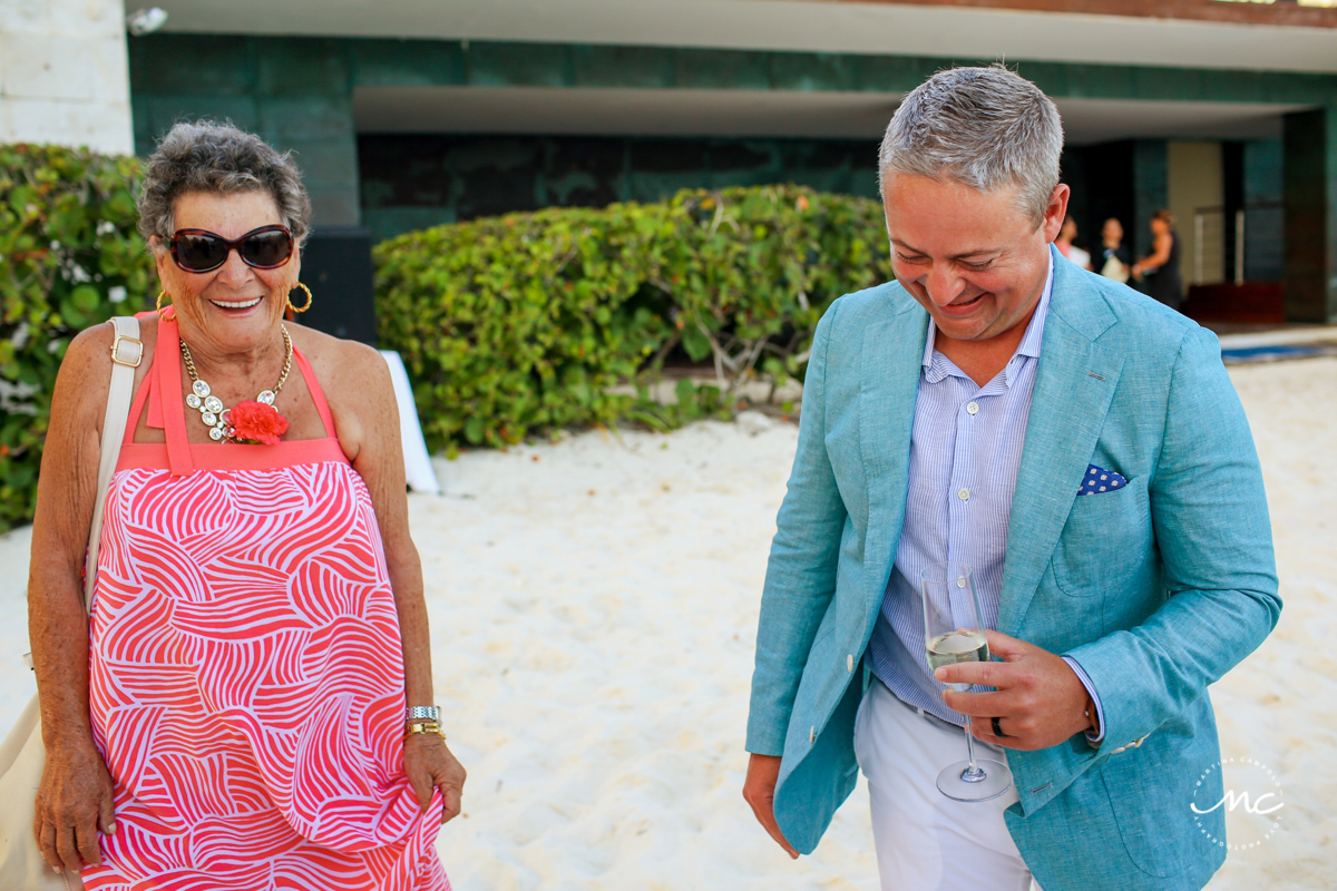 Blue Diamond Luxury Boutique Hotel Beach Wedding in Mexico. Martina Campolo Photography