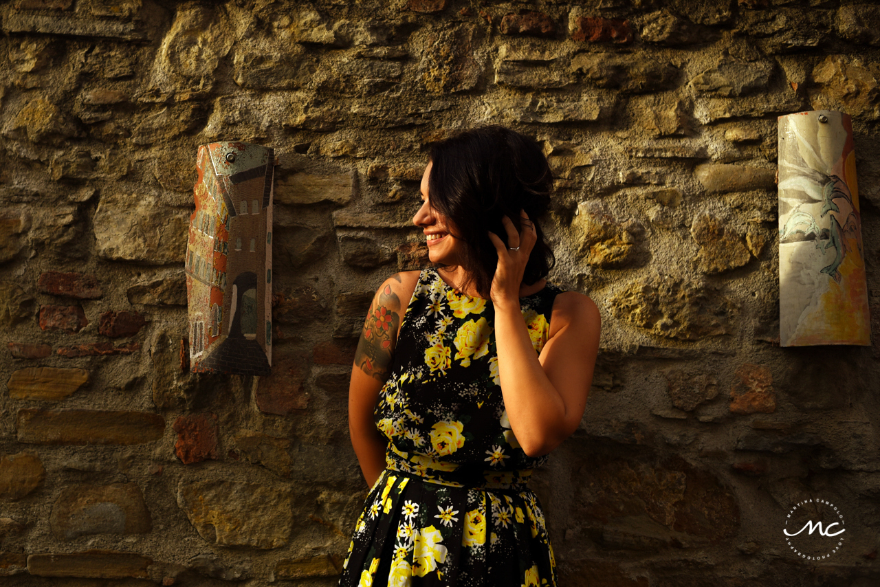 Engaged at Castello di Trisobbio Italy. Martina Campolo Photography