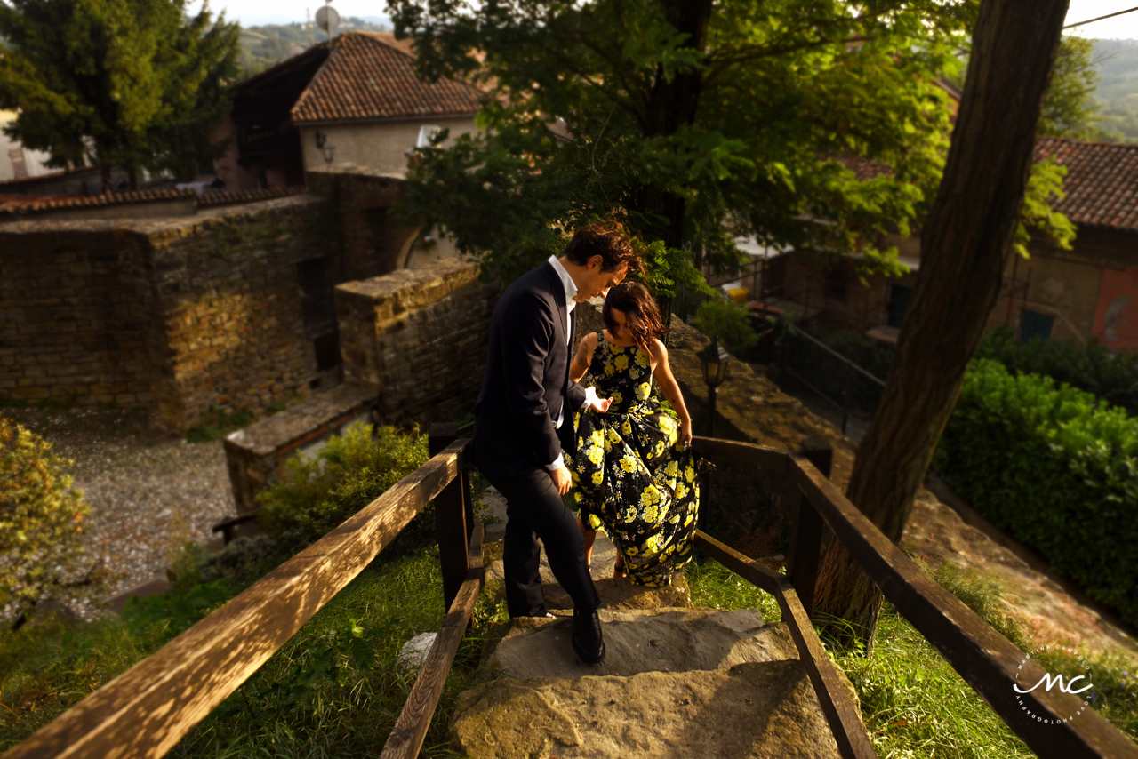 Castello di Trisobbio Engagement in Italy. Martina Campolo Photography