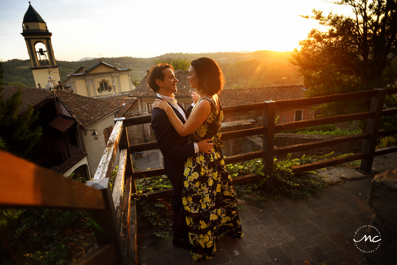 Sunset Portraits at Castello di Trisobbio Italy. Martina Campolo Photography