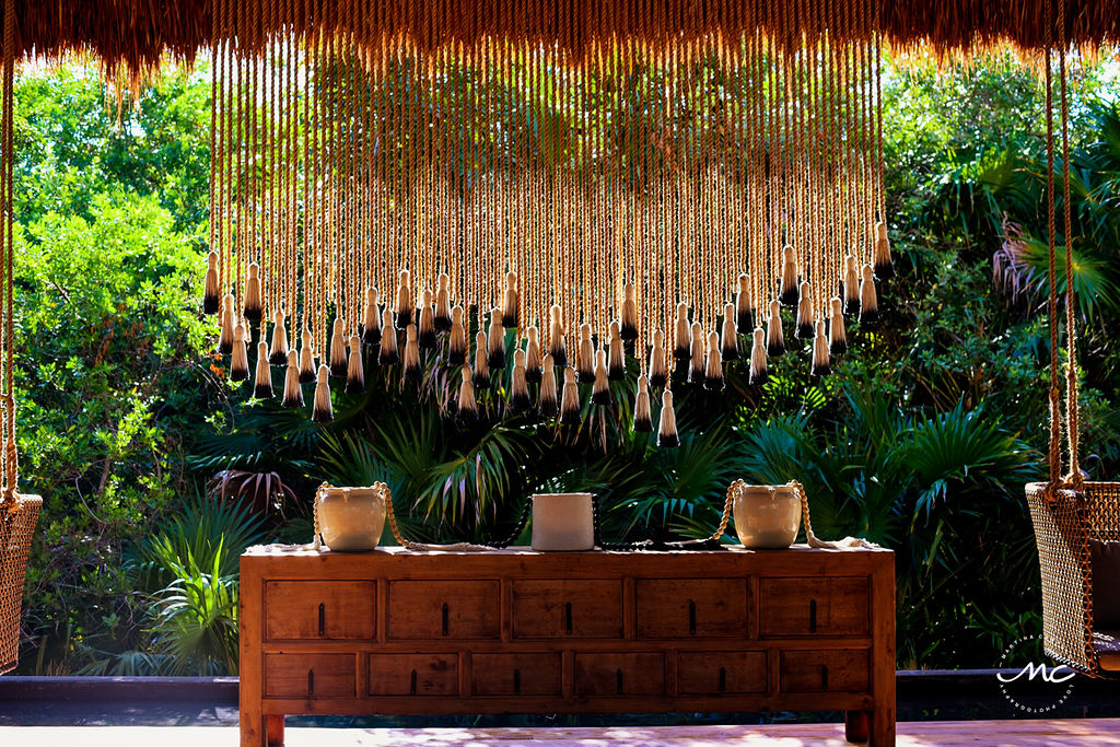 Chable Maroma lobby area, Mexico. Martina Campolo Commercial Photography