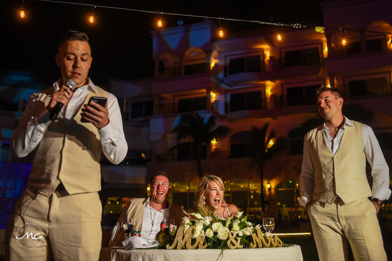 The Royal Playa del Carmen Wedding Reception. Martina Campolo Photography