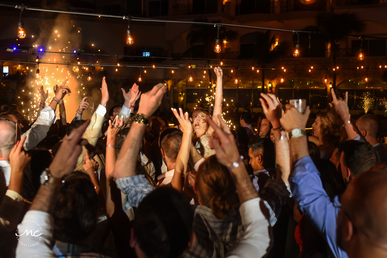 Wedding reception at The Royal Playa del Carmen. Martina Campolo Photography