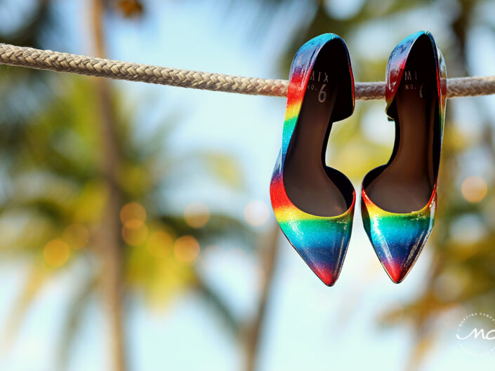Intimate Gay Wedding in Villas Palapas de Mar Holbox Mexico by Martina Campolo Photography
