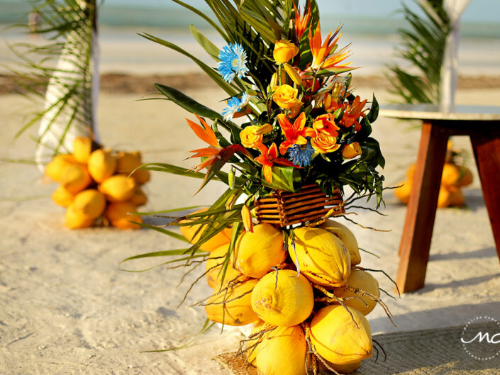 Intimate Gay Wedding in Villas Palapas de Mar Holbox Mexico by Martina Campolo Photography