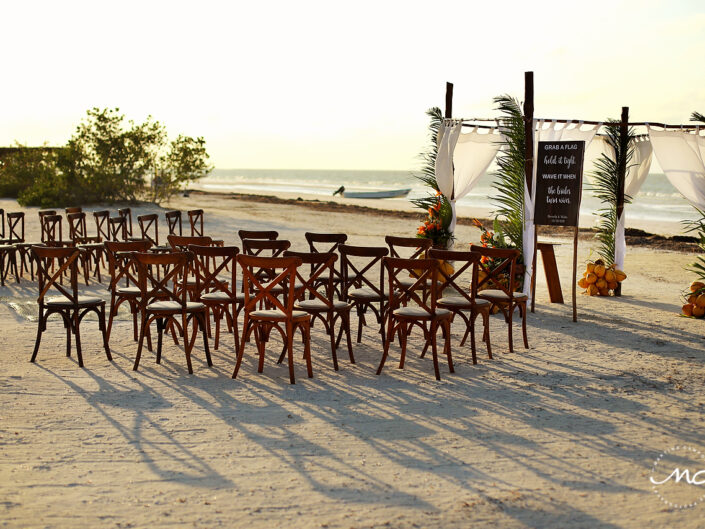 Intimate Gay Wedding in Villas Palapas de Mar Holbox Mexico by Martina Campolo Photography