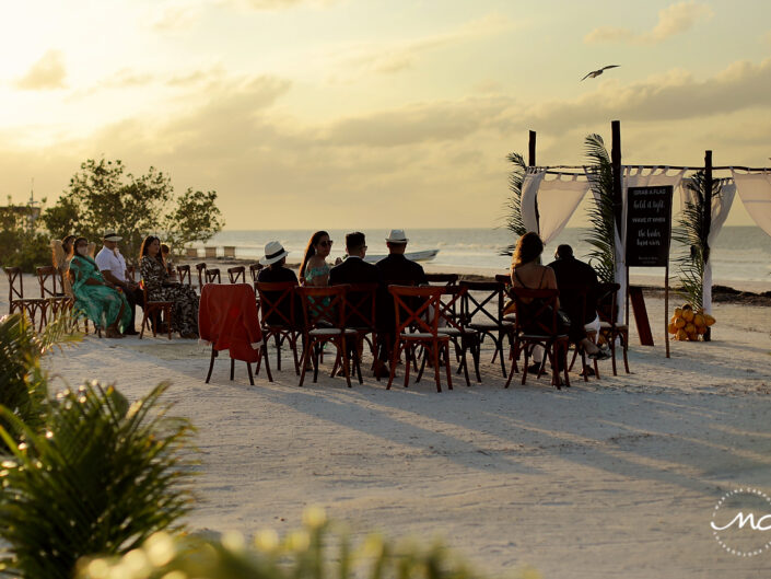 Intimate Gay Wedding in Villas Palapas de Mar Holbox Mexico by Martina Campolo Photography