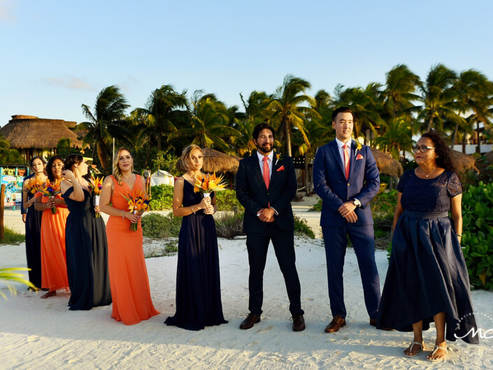 Intimate Gay Wedding in Villas Palapas de Mar Holbox Mexico by Martina Campolo Photography
