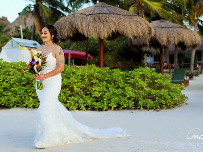 Intimate Gay Wedding in Villas Palapas de Mar Holbox Mexico by Martina Campolo Photography