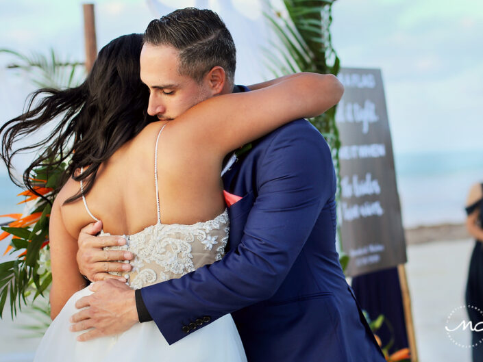 Intimate Gay Wedding in Villas Palapas de Mar Holbox Mexico by Martina Campolo Photography