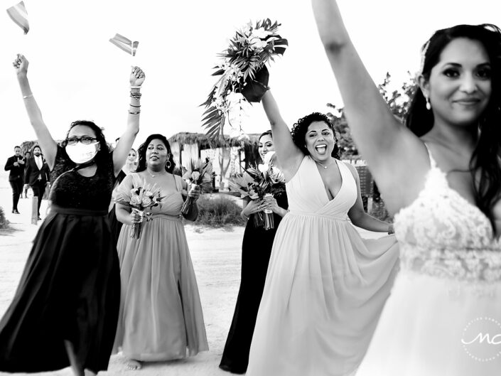 Intimate Gay Wedding in Villas Palapas de Mar Holbox Mexico by Martina Campolo Photography