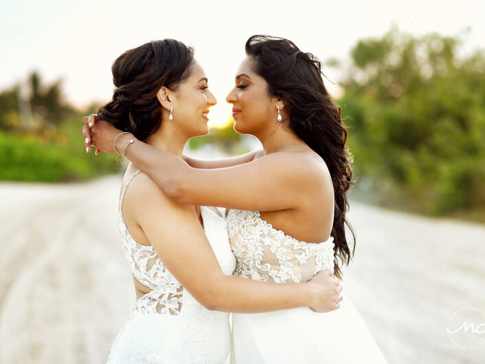 Intimate Gay Wedding in Villas Palapas de Mar Holbox Mexico by Martina Campolo Photography