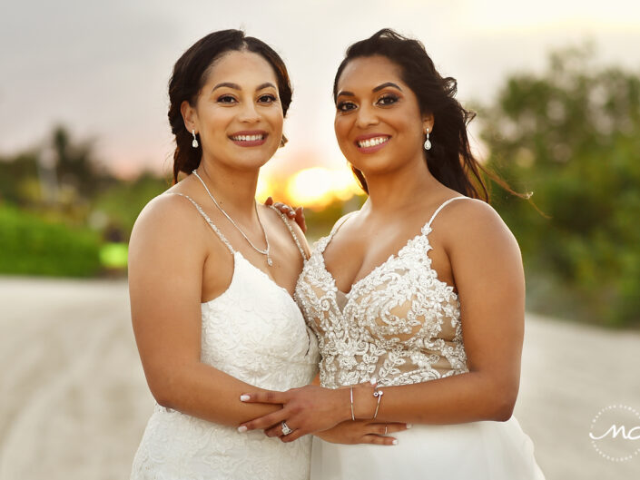 Intimate Gay Wedding in Villas Palapas de Mar Holbox Mexico by Martina Campolo Photography