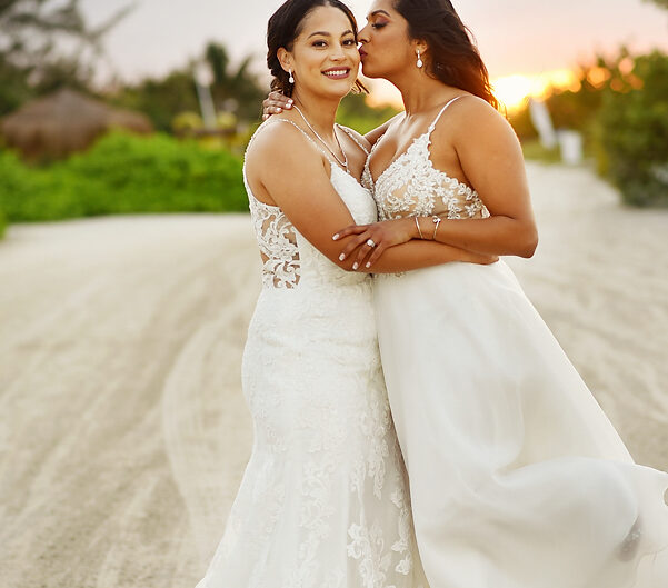 Intimate Gay Wedding in Villas Palapas de Mar Holbox Mexico by Martina Campolo Photography