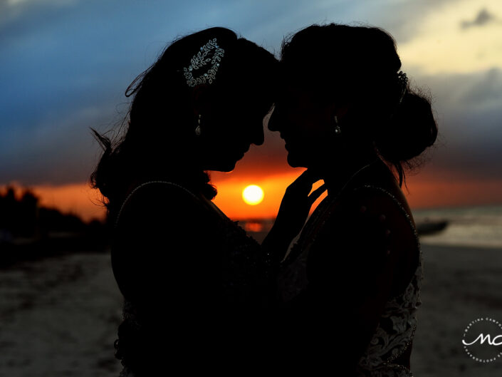 Intimate Gay Wedding in Villas Palapas de Mar Holbox Mexico by Martina Campolo Photography