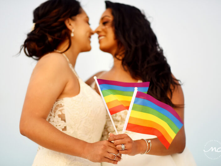Intimate Gay Wedding in Villas Palapas de Mar Holbox Mexico by Martina Campolo Photography