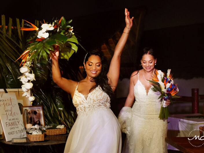 Intimate Gay Wedding in Villas Palapas de Mar Holbox Mexico by Martina Campolo Photography