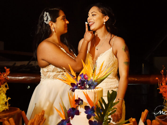 Intimate Gay Wedding in Villas Palapas de Mar Holbox Mexico by Martina Campolo Photography