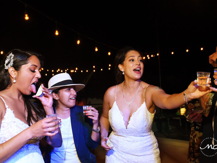Intimate Gay Wedding in Villas Palapas de Mar Holbox Mexico by Martina Campolo Photography