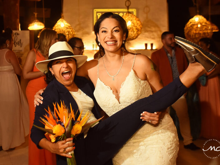 Intimate Gay Wedding in Villas Palapas de Mar Holbox Mexico by Martina Campolo Photography