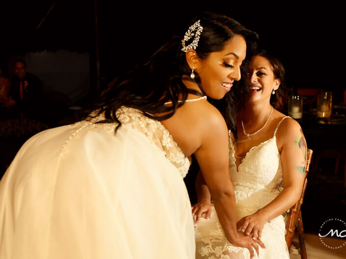 Intimate Gay Wedding in Villas Palapas de Mar Holbox Mexico by Martina Campolo Photography