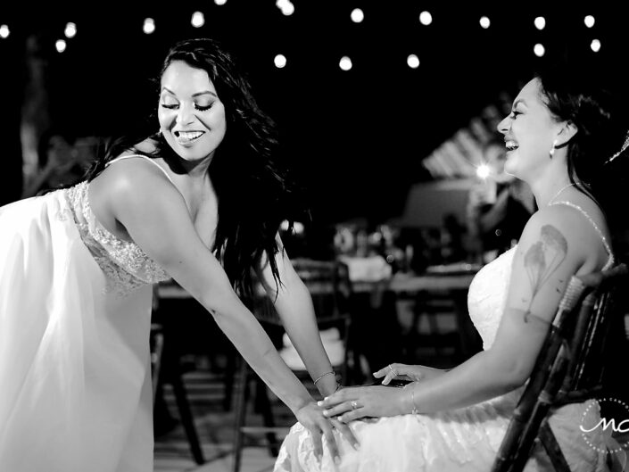 Intimate Gay Wedding in Villas Palapas de Mar Holbox Mexico by Martina Campolo Photography
