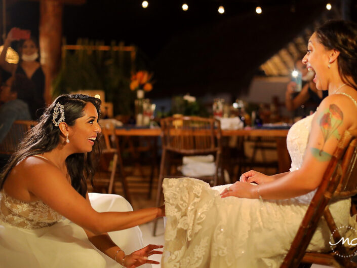 Intimate Gay Wedding in Villas Palapas de Mar Holbox Mexico by Martina Campolo Photography