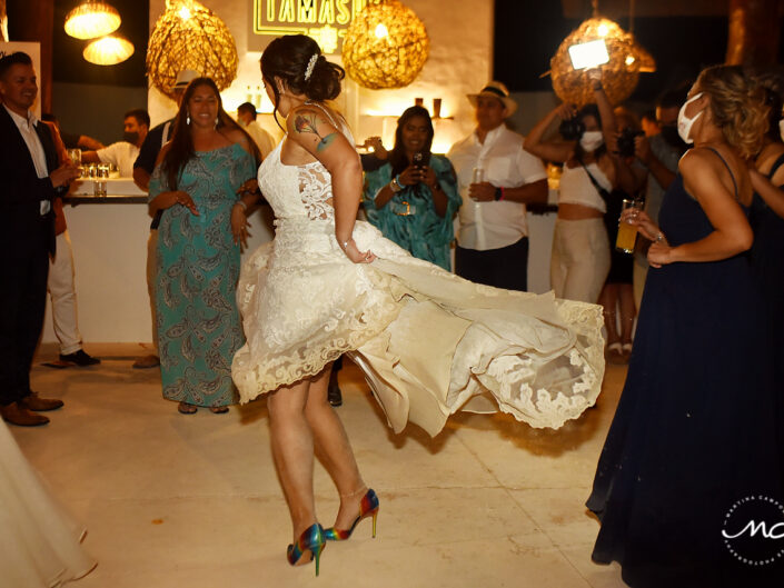Intimate Gay Wedding in Villas Palapas de Mar Holbox Mexico by Martina Campolo Photography