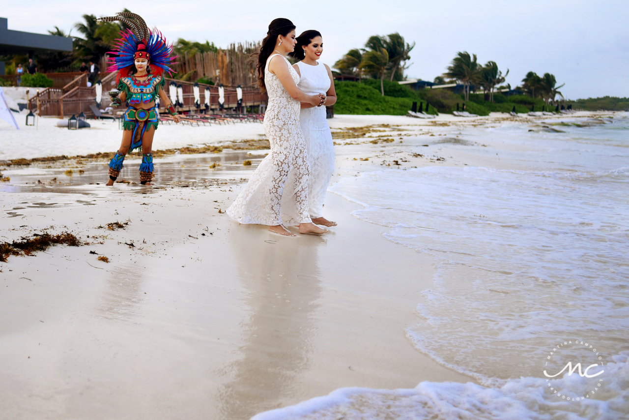 LGBT Wedding at Andaz Mayakoba, Riviera Maya, Mexico. Martina Campolo Photography