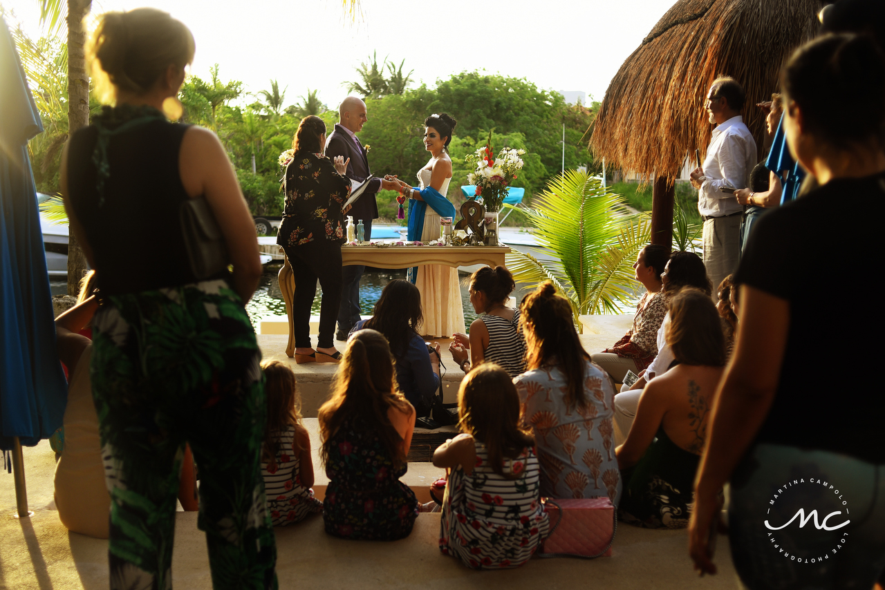 Intimate Mexican Villa Destination Wedding in Puerto Aventuras, Mexico