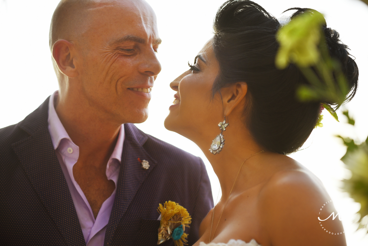 French Groom and Mexican Bride. Puerto Aventuras Wedding by Martina Campolo Photography