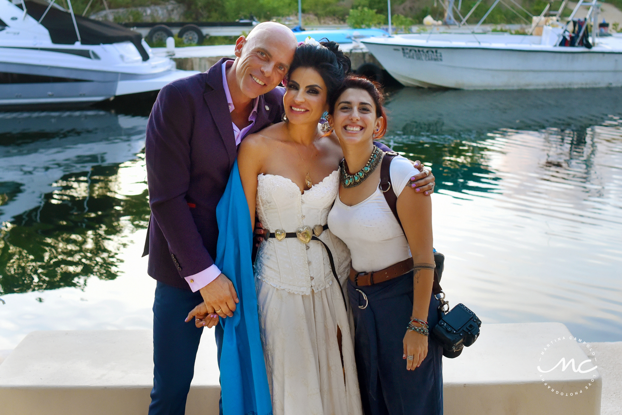 Sol and David's wedding with Martina Campolo Riviera Maya Wedding Photographer