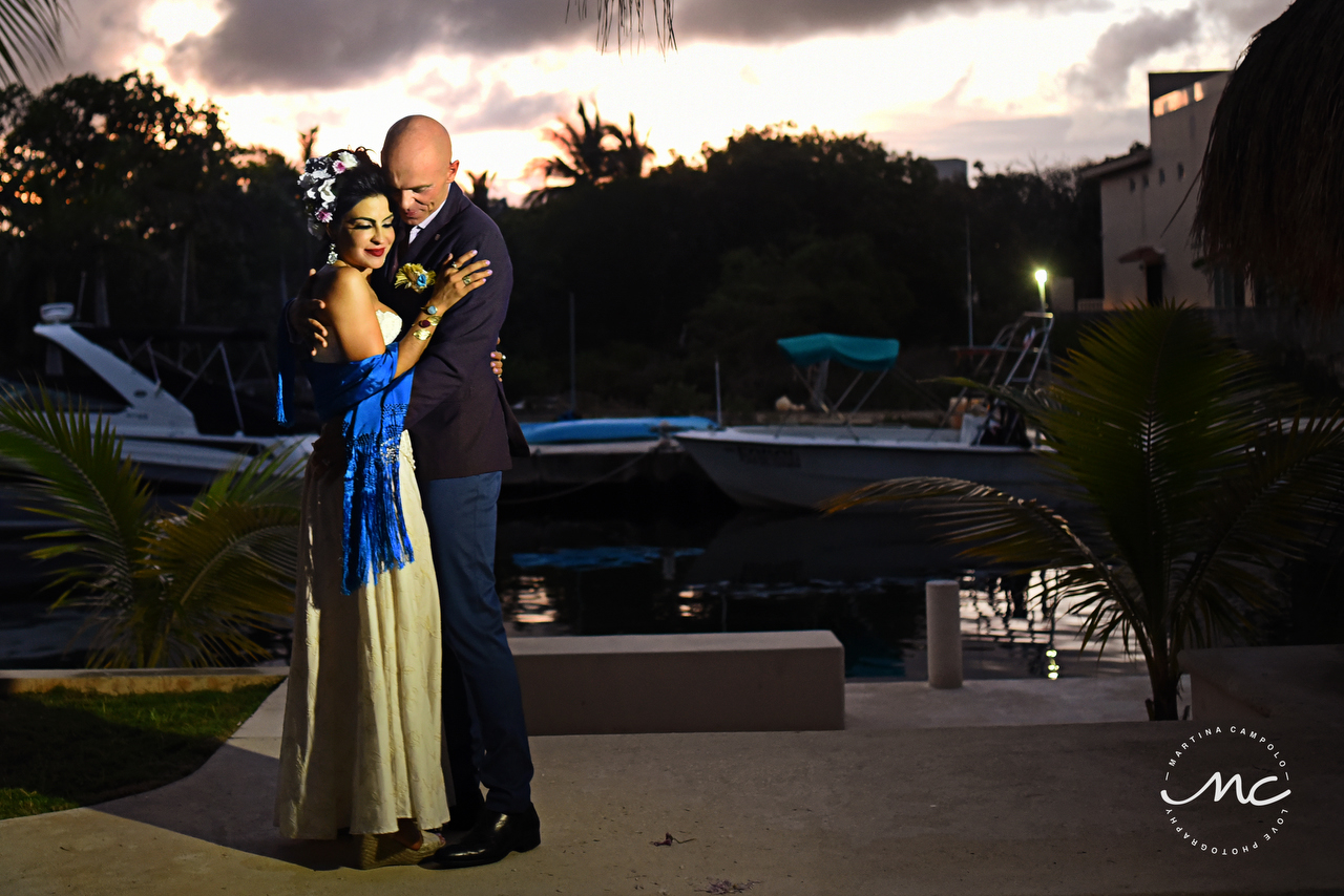Sol Tamargo Wedding in Puerto Aventuras, Mexico by Martina Campolo Photography