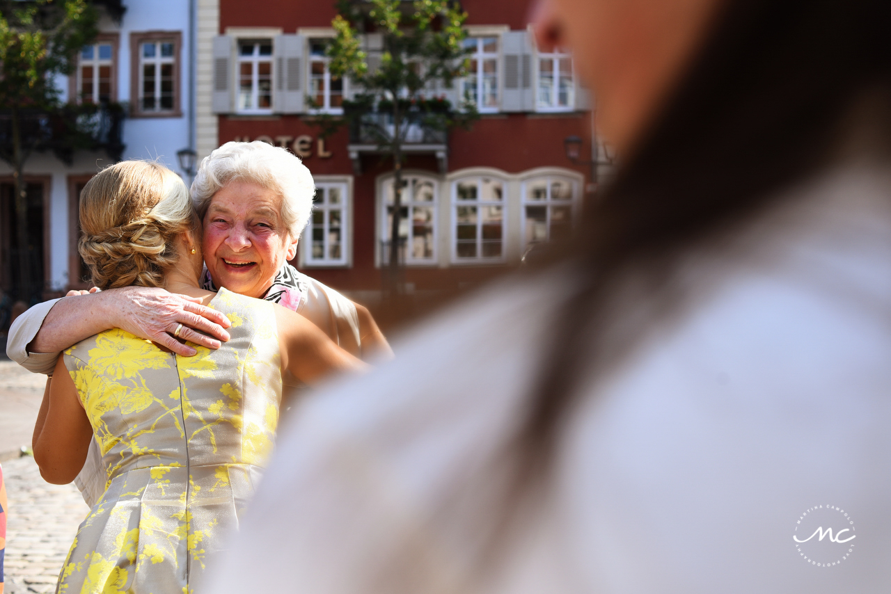 Bride and grandma moment. Heildelberg Wedding by Martina Campolo Photography