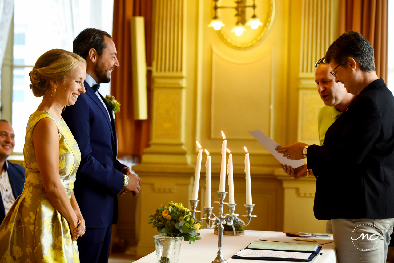 Intimate Wedding at Heidelberg Castle in Germany. Martina Campolo Photography