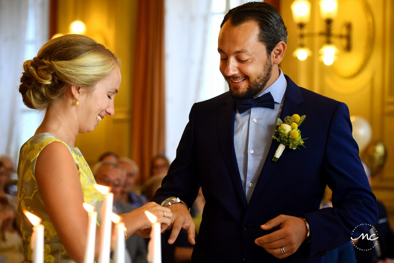 Intimate Wedding at Heidelberg Castle in Germany. Martina Campolo Photography