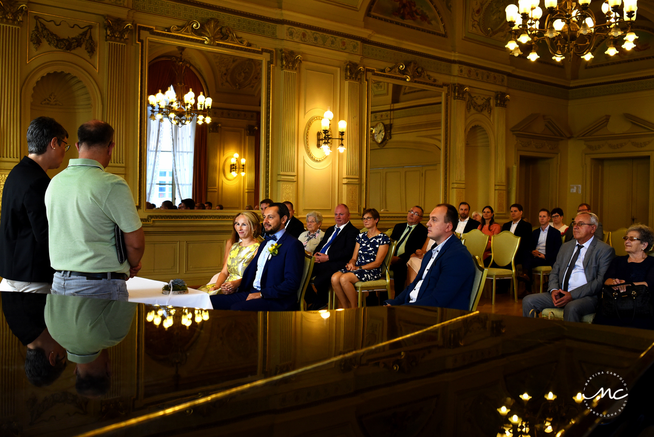 Intimate Heidelberg Castle Wedding in Germany. Martina Campolo Photography