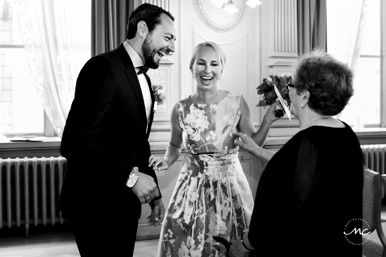 Intimate Wedding at Heidelberg Castle in Germany. Martina Campolo Photography