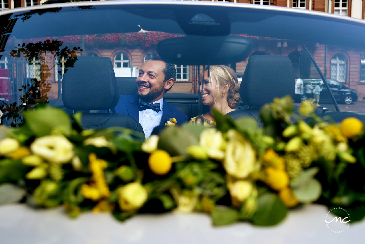 Intimate Wedding at Heidelberg Castle in Germany. Martina Campolo Photography