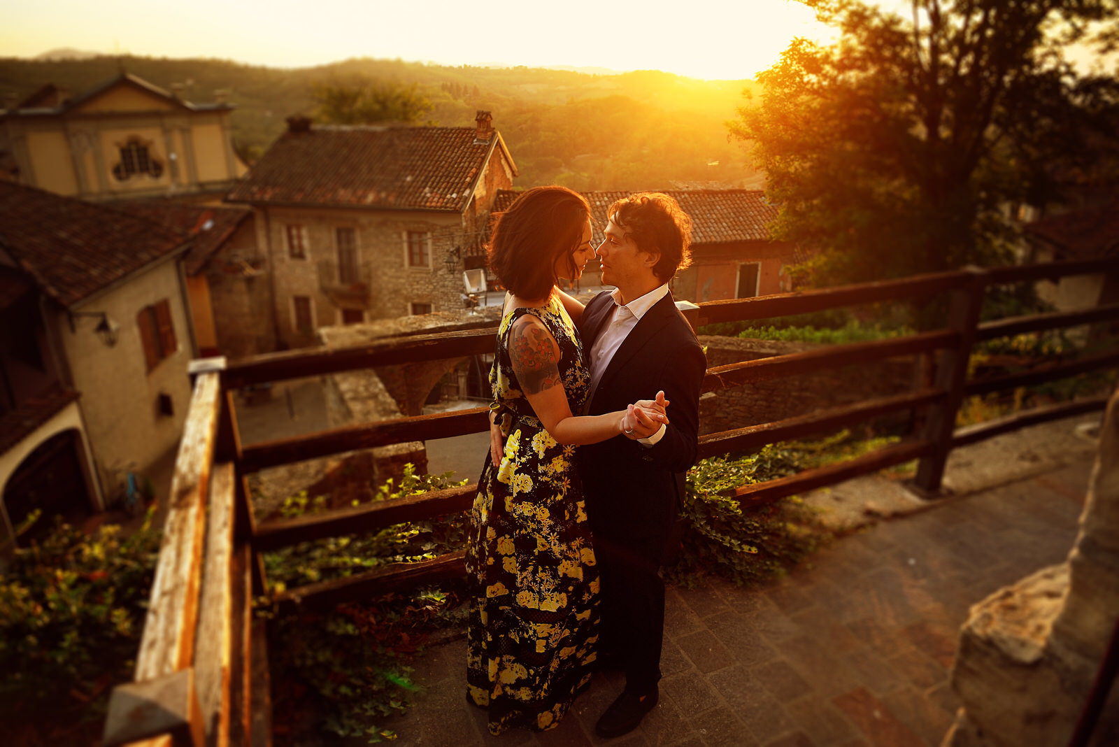 Castello di Trisobbio Engagement Session in Italy by Martina Campolo Photography