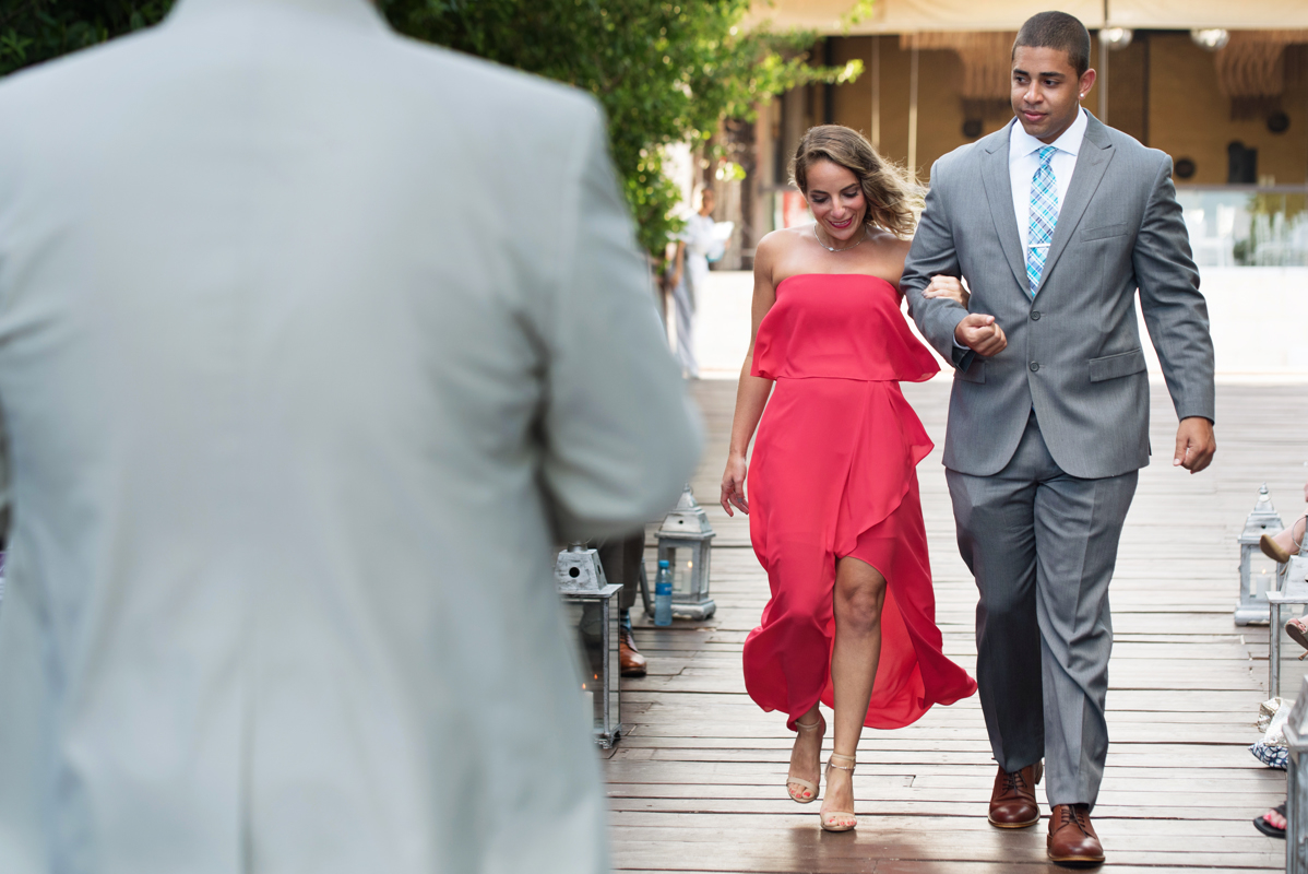 Modern Jewish destination wedding in Playa del Carmen, Mexico by Martina Campolo Photography