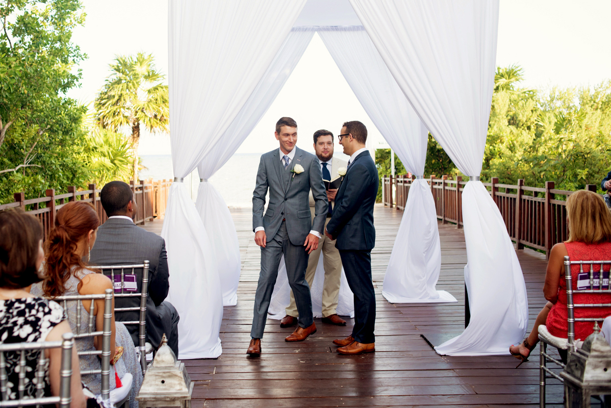 Gay Jewish destination wedding by Martina Campolo Photography in Riviera Maya, Mexico