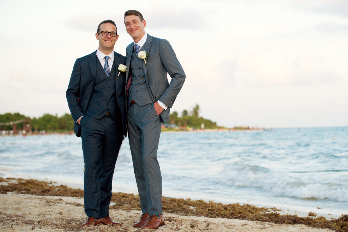 Jewish gay destination wedding in Mexico by Martina Campolo Photography