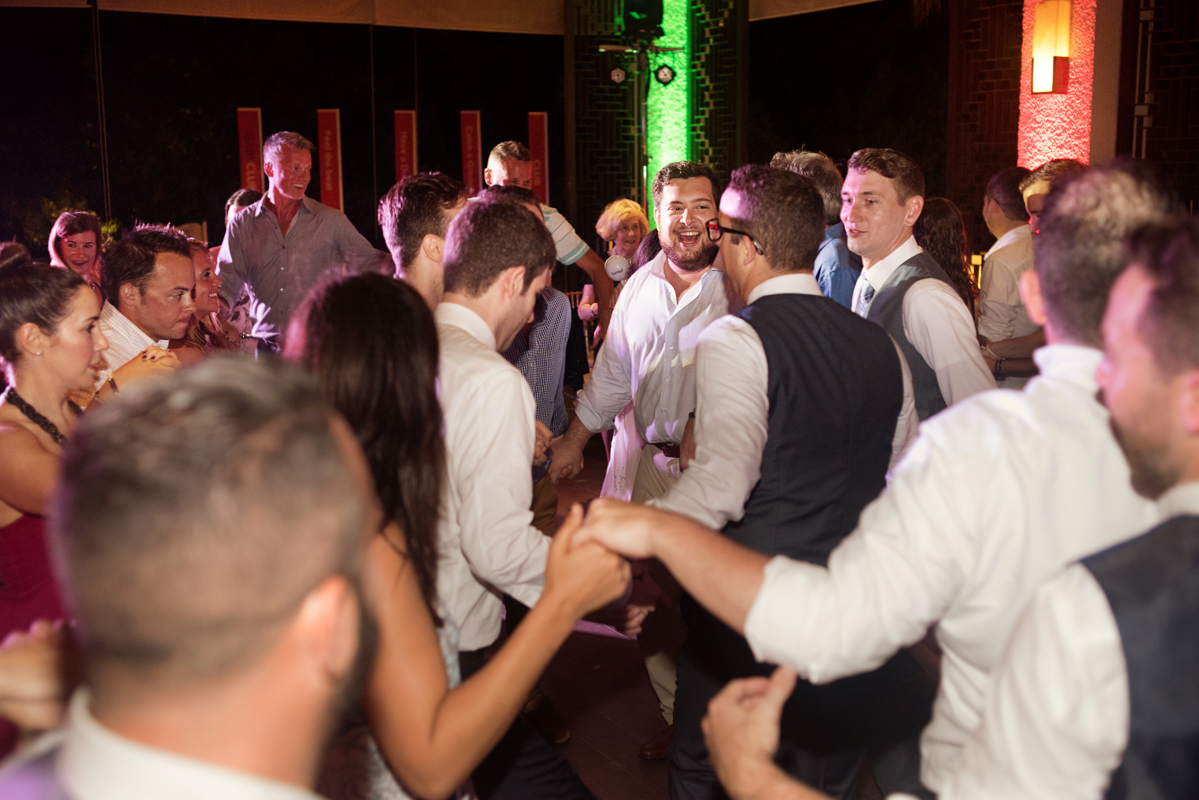 Jewish wedding reception at Paradisus Playa del Carmen, Mexico by Martina Campolo Photography